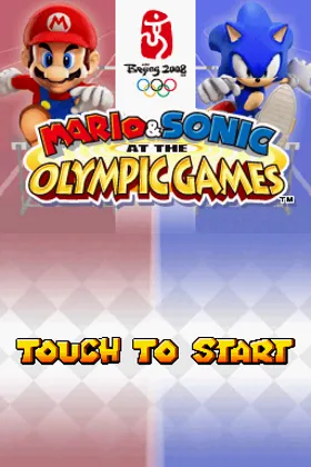 Mario & Sonic at Beijing Olympic (Japan) screen shot title